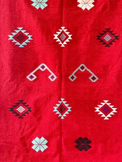 Authentique Tapis Berbère Laine Naturelle | Fait Main | 240x132 cm