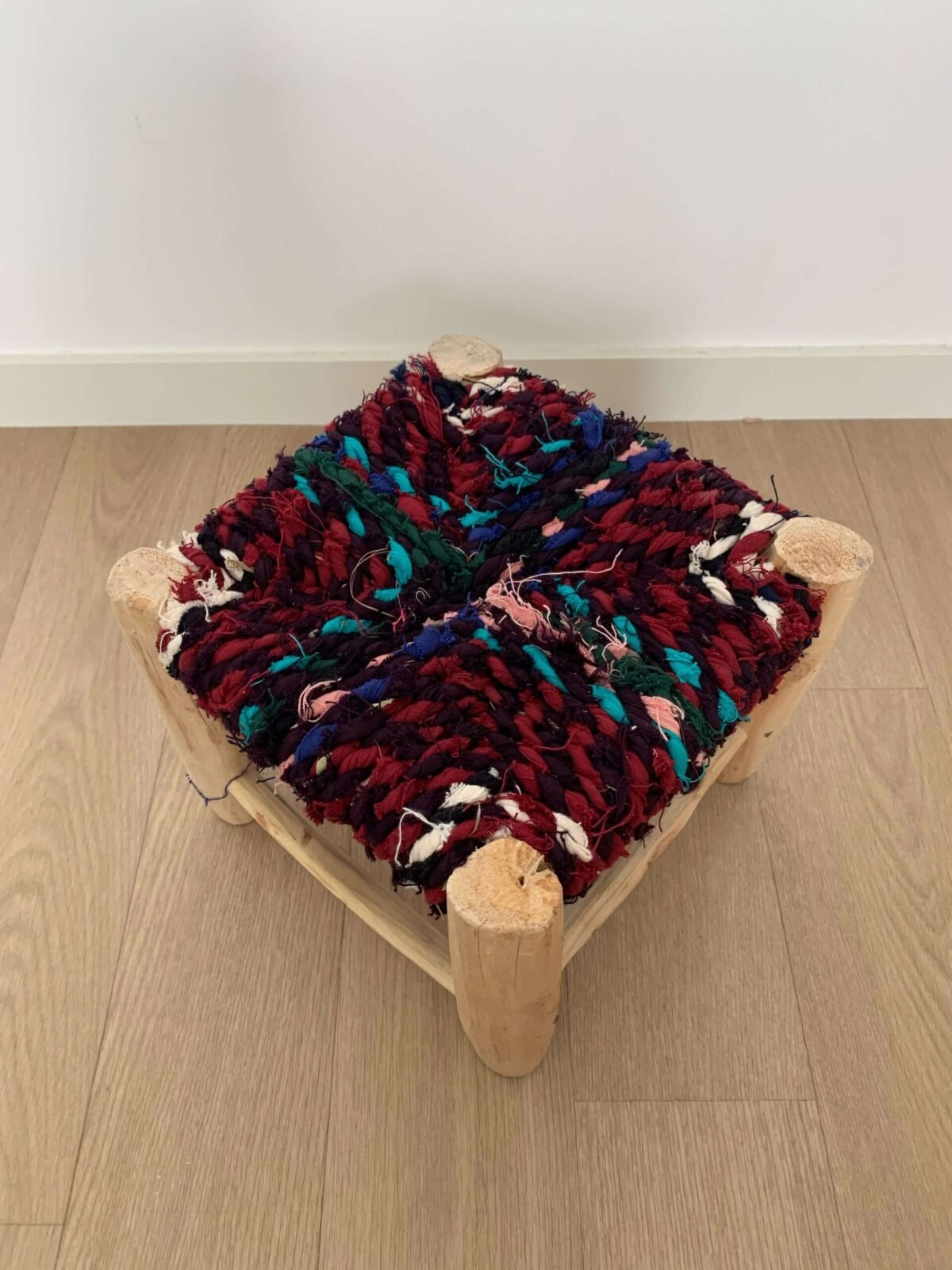 Tabouret Baldi Marocain Multicolore | 21x25 cm