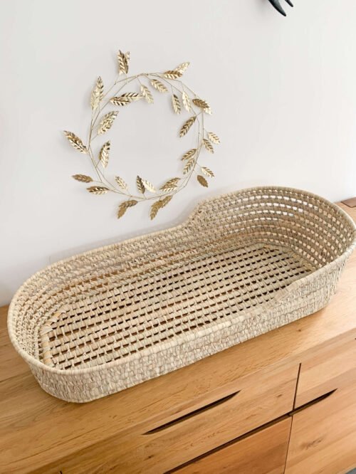 Panier à Langer en Osier Tressé | 72x32x10 cm