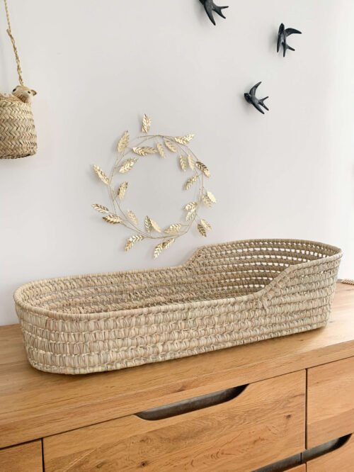 Panier à Langer en Osier Tressé | 72x32x10 cm