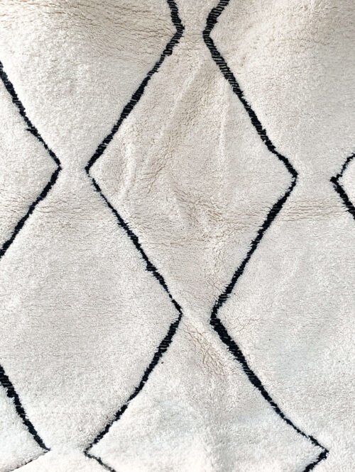 Grand Tapis Berbère Laine Fait Main | 272x177cm | Pièce Unique