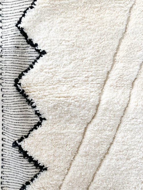 Tapis Berbère Laine Naturelle Authentique | 248x148cm | Fait Main