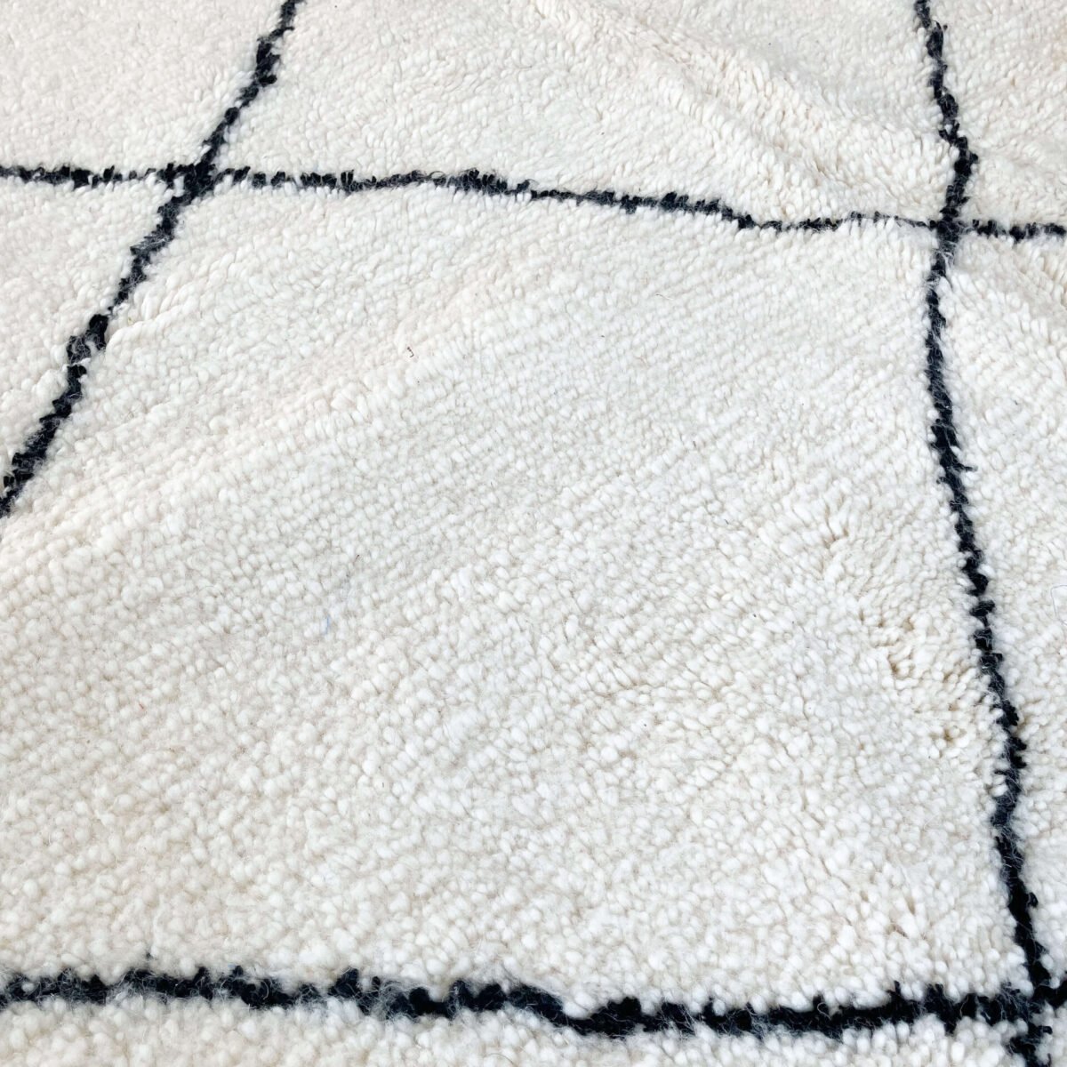 Tapis Berbère Laine Naturelle Grand Format | 266x160cm | Fait Main