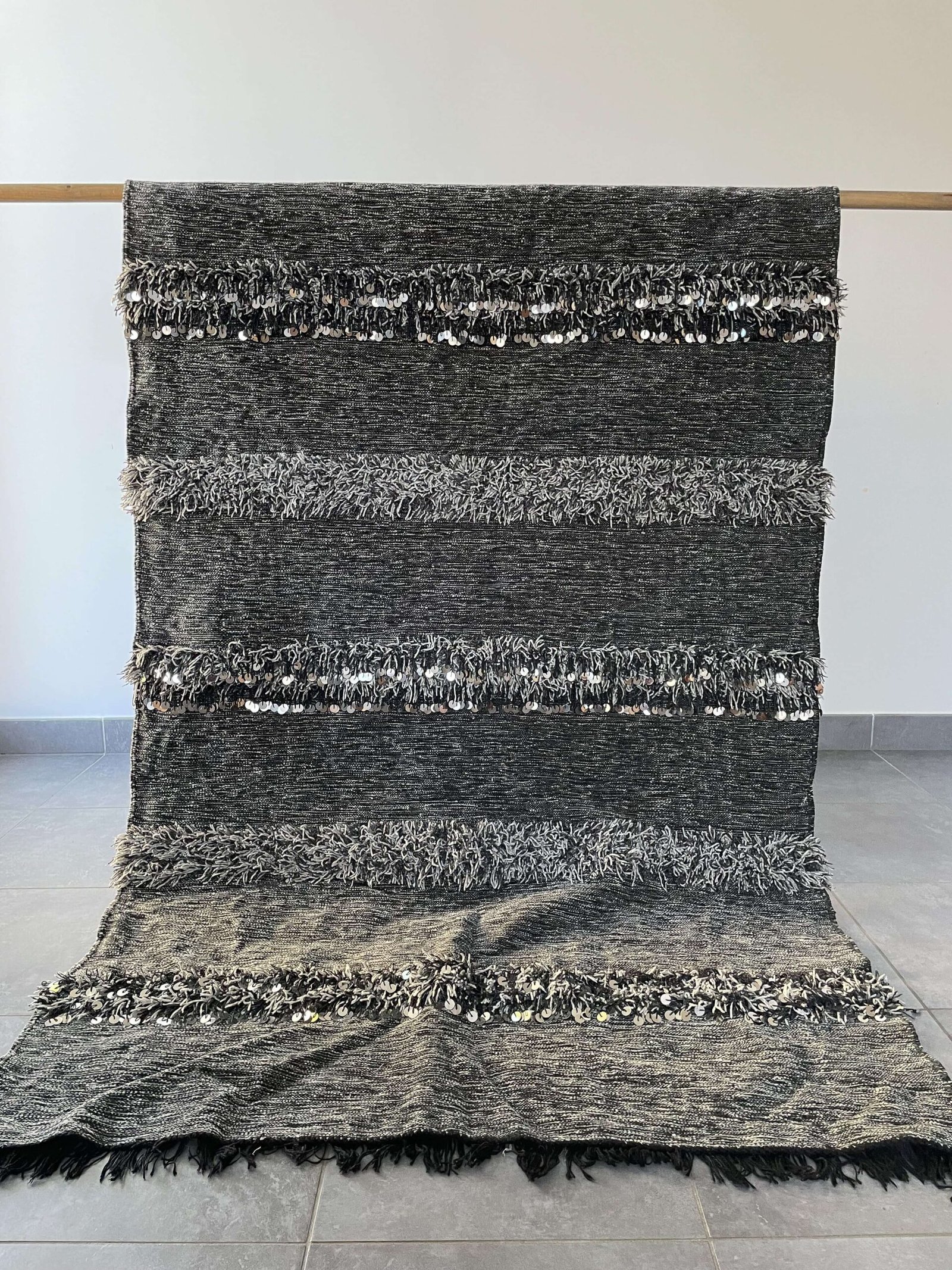 Couverture Berbère Grise