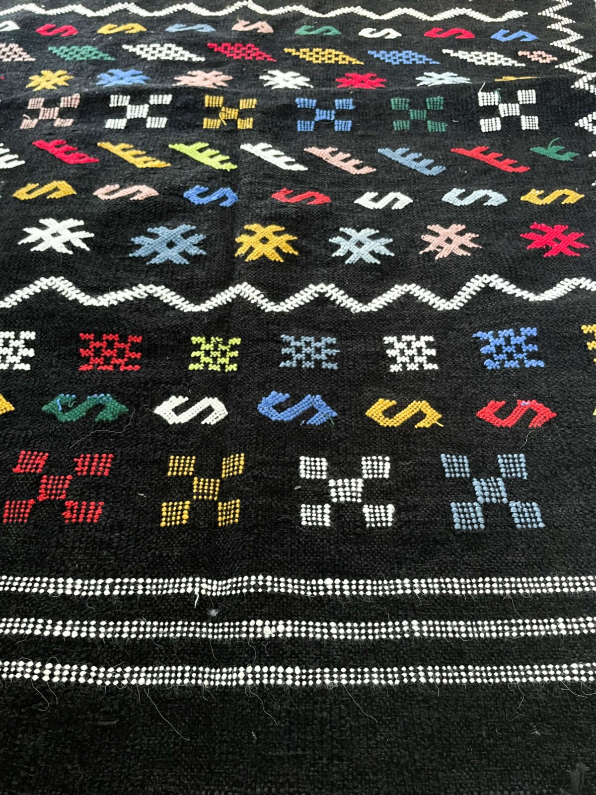 Petit Tapis Berbère Laine | 150x95 cm | Idéal Chambre ou Couloir