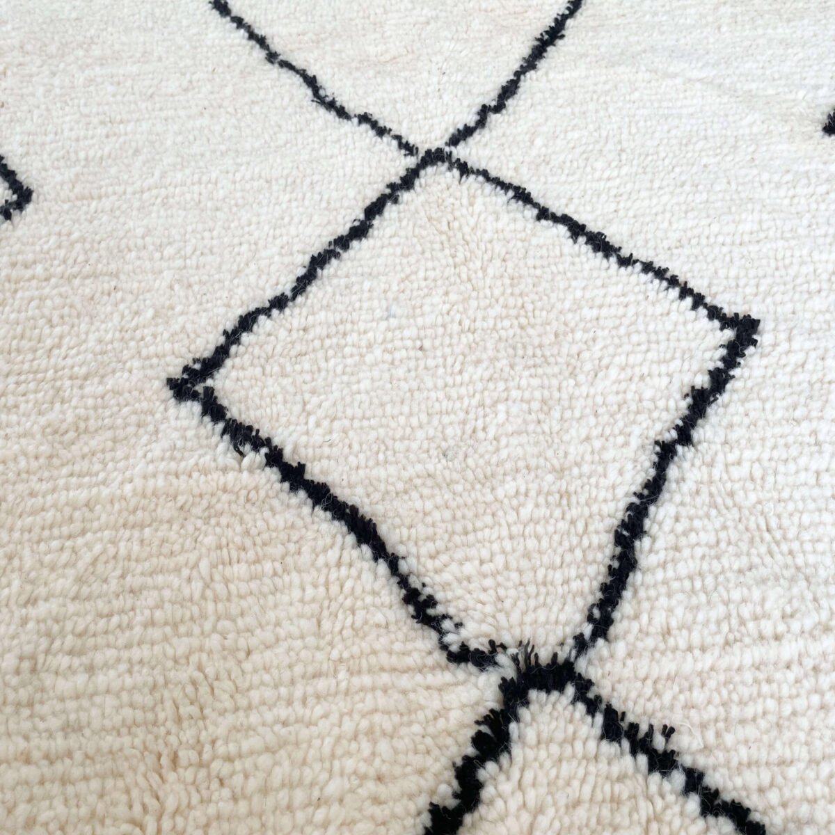 Petit Tapis Berbère Laine | 157x102cm | Fait Main | Chambre ou Bureau