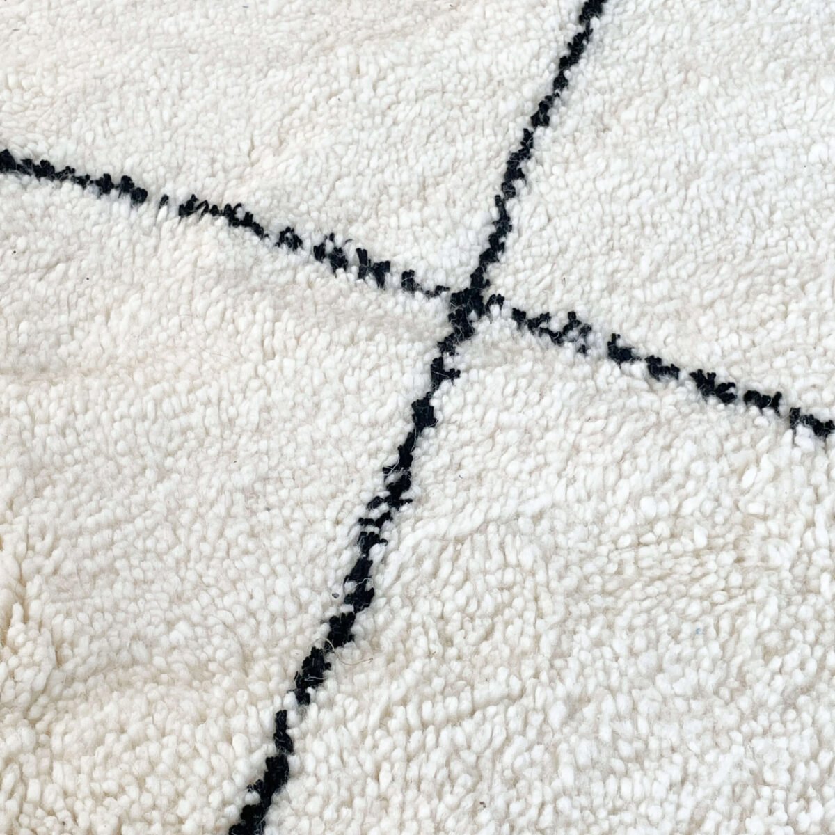 Grand Tapis Berbère Laine Naturelle | 273x186cm | Fait Main