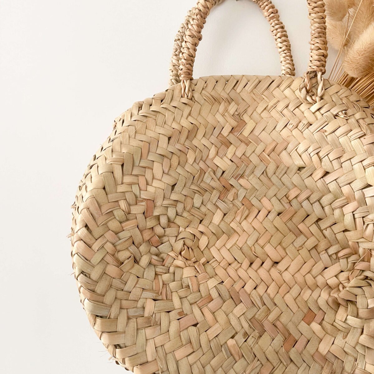 Panier Osier Ovale Fait Main | Déco & Rangement | Maroc