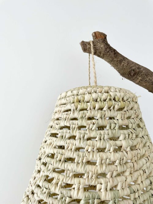 Suspension Franges Raphia Bohème | 2 Tailles