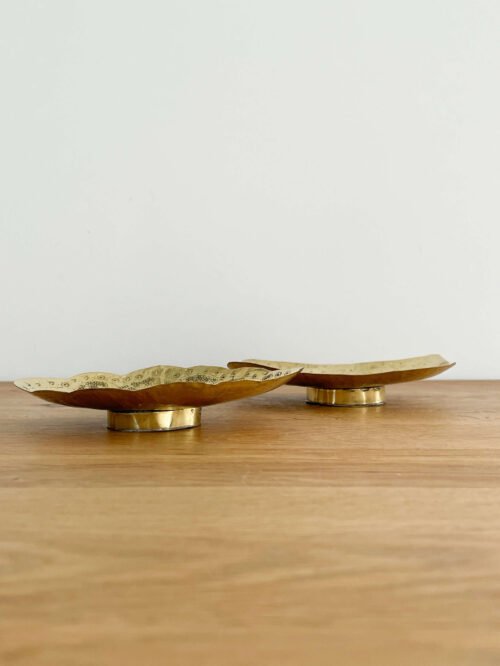 Porte-Savon Laiton Gravé Main | Design Élégant