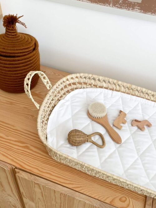 Panier à Langer Osier Grand Format | 72cm | Fait Main
