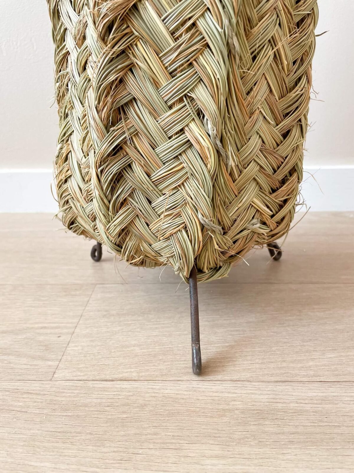 Cactus Décoratif en Osier Tressé | Taille M/L