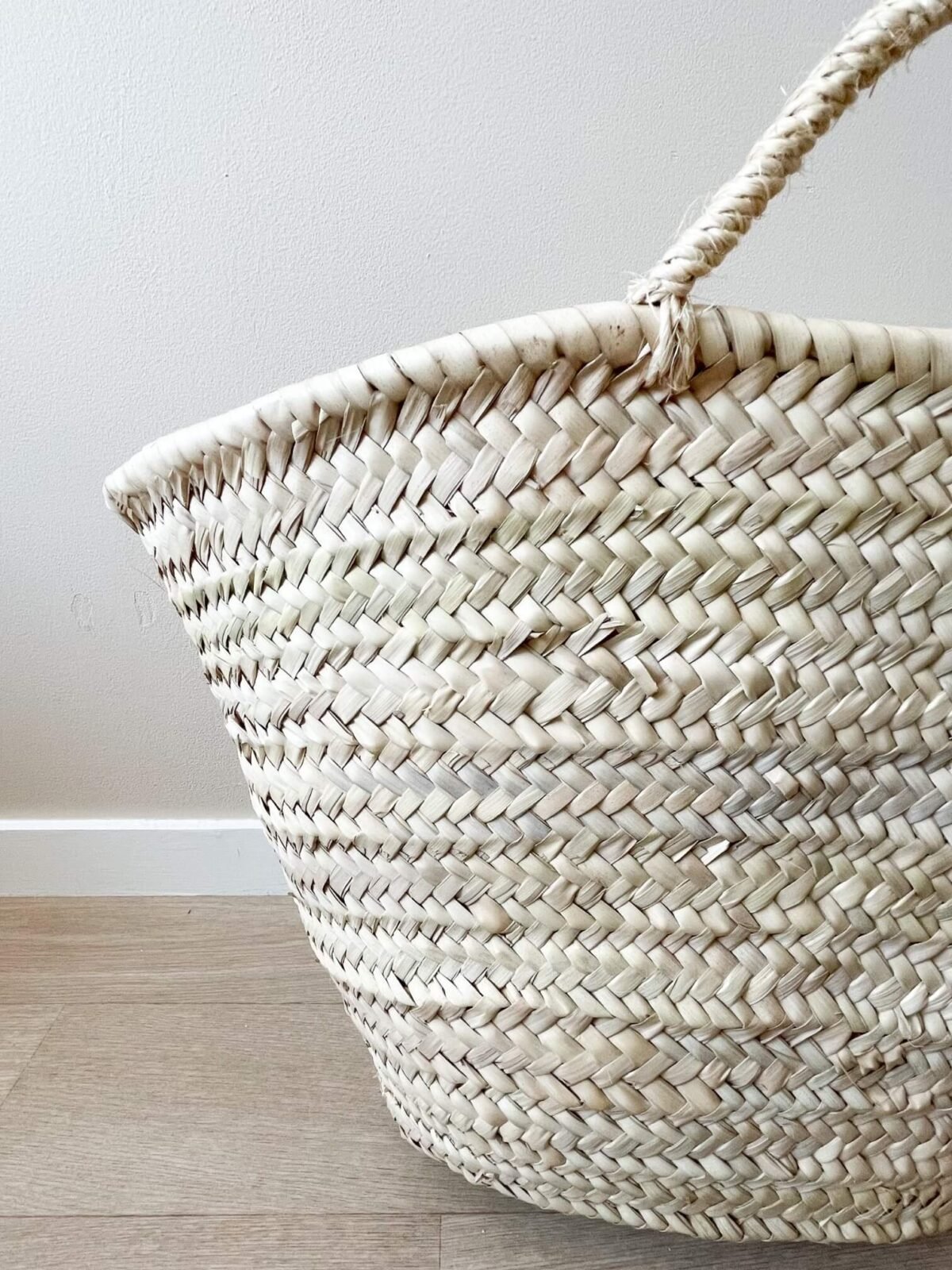 Panier Osier Neyla | Grand Format 52x35x20cm | Rangement Design