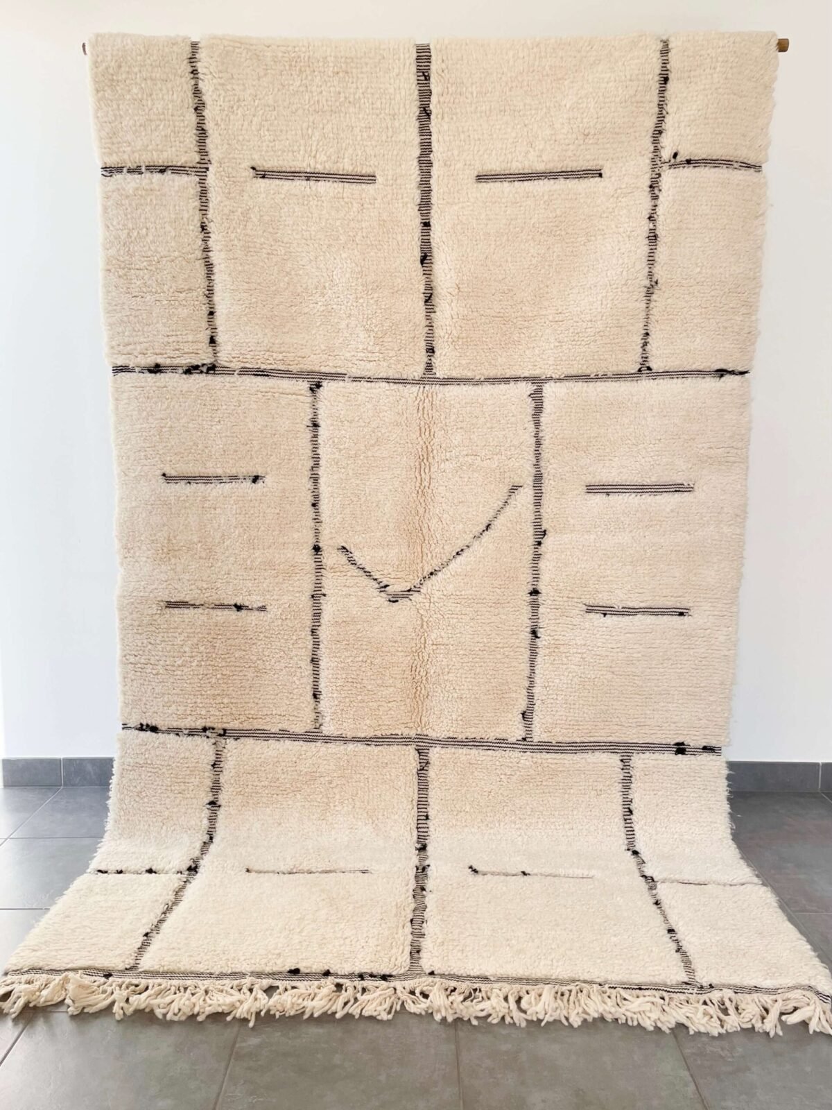 Tapis Berbère Beni Ouarain Authentique | 147x250 cm