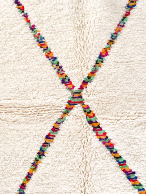 Tapis Berbère Beni Ouarain Arc-en-Ciel | 260x90 cm ou 270x170 cm