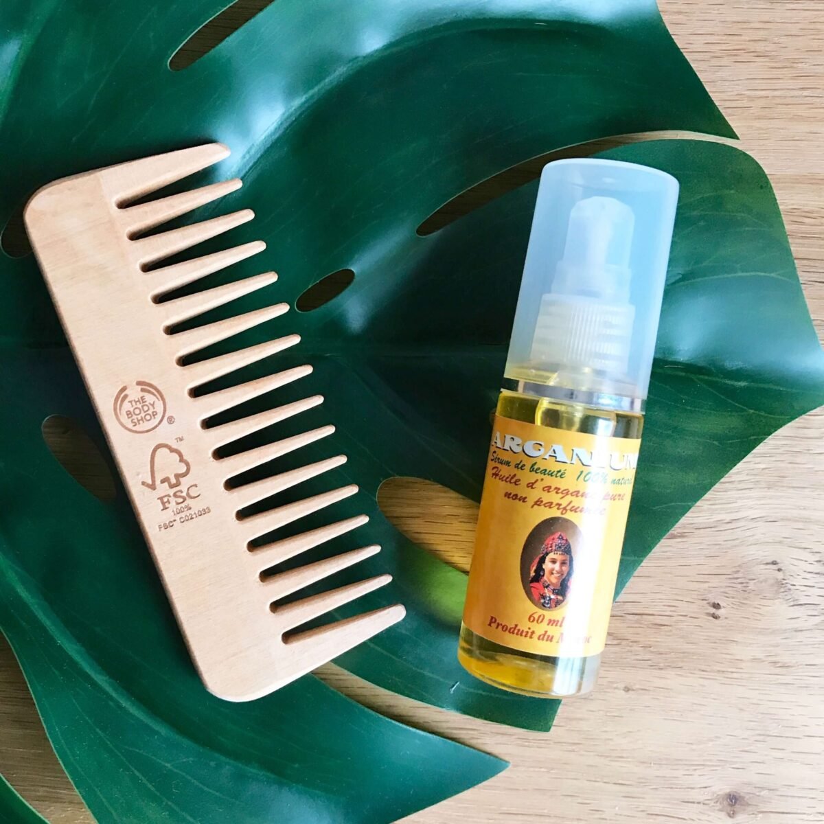 Huile d'Argan Pure 60ml | Soin Naturel Visage, Corps & Cheveux