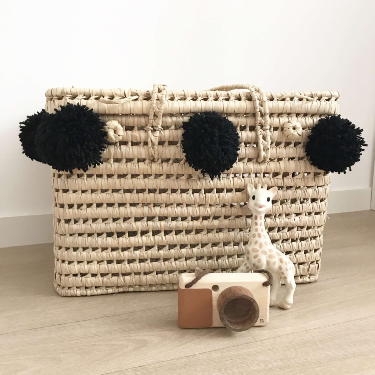 Malle en Osier Artisanale | 50x33x35 cm