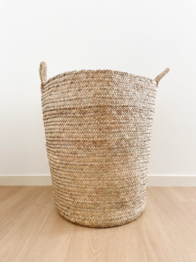 Grand Panier de Rangement en osier
