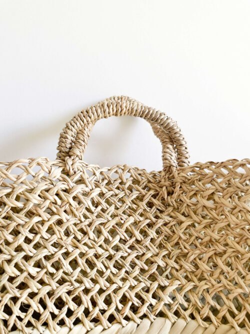 Panier en Osier Semi-Ajouré Tilila | 45x32x20 cm