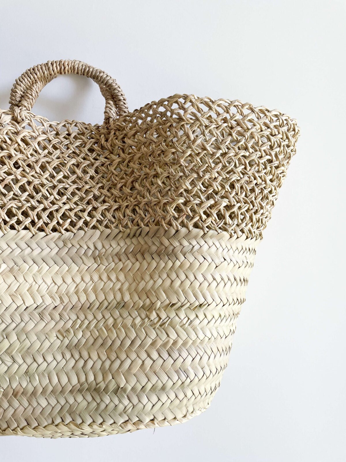 Panier en Osier Semi-Ajouré Tilila | 45x32x20 cm