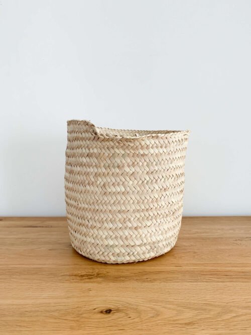 Panier à poser en osier