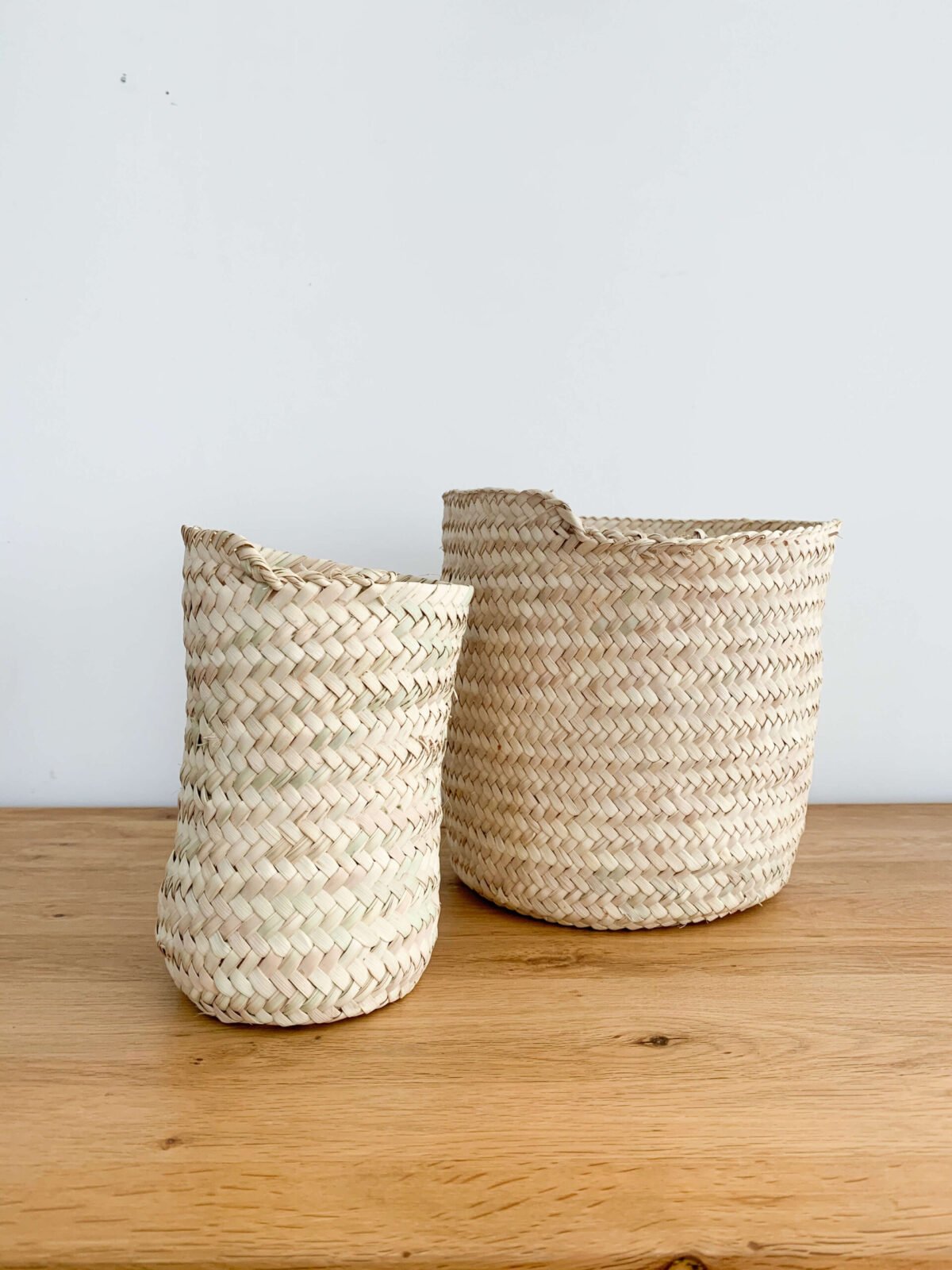Panier à poser en osier