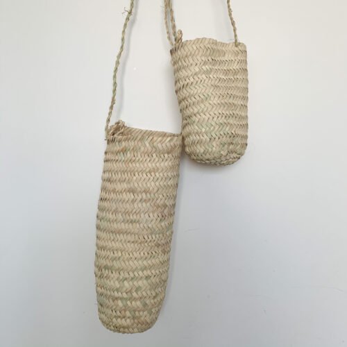 Panier Suspendu en Osier pour Plantes | 2 Tailles | Déco Bohème