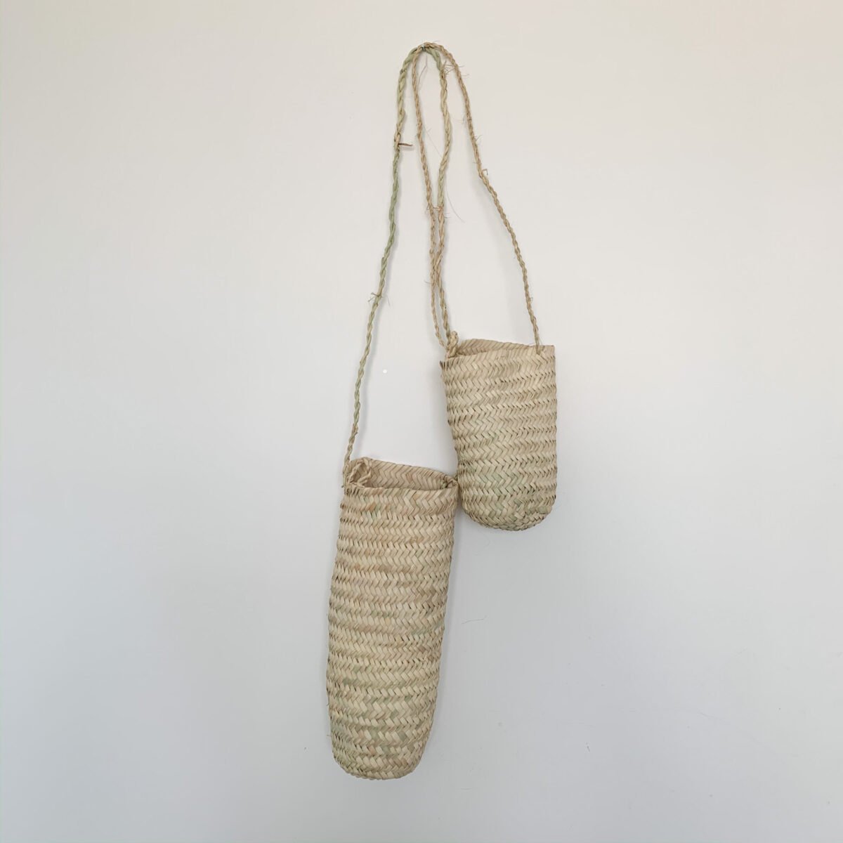Panier Suspendu en Osier pour Plantes | 2 Tailles | Déco Bohème