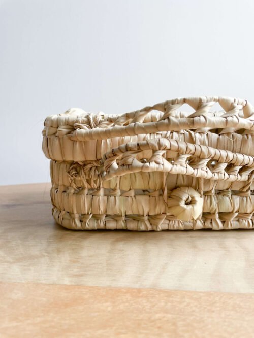 Petite Valisette en Osier Artisanale | Rangement Déco