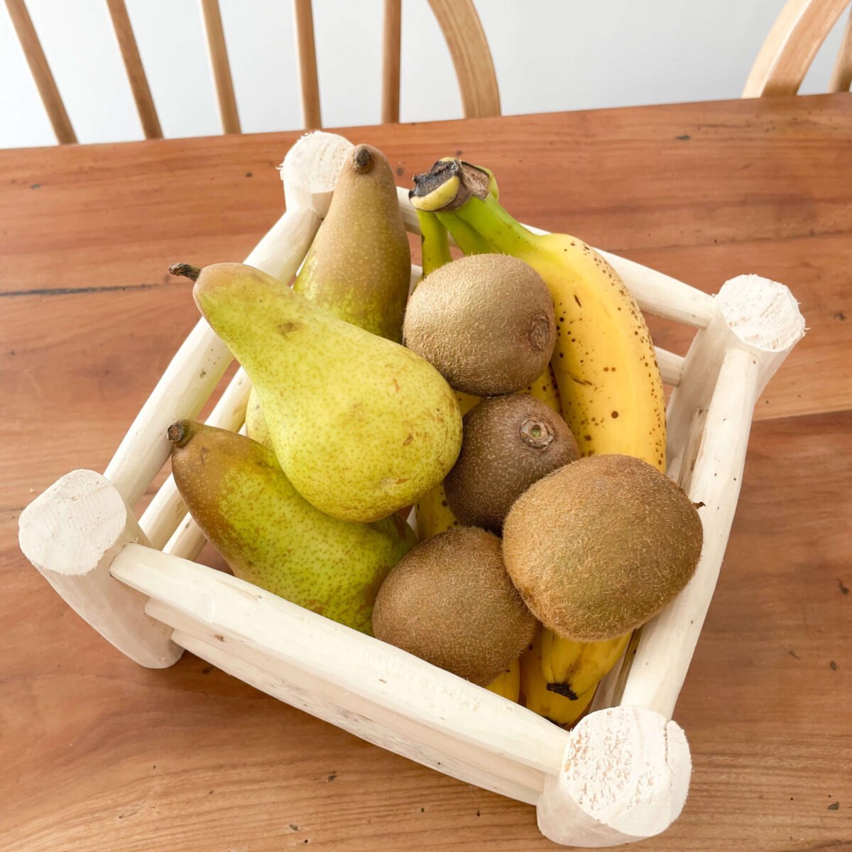 Corbeille à Fruits Beldi en Bois de Citronnier | Artisanat