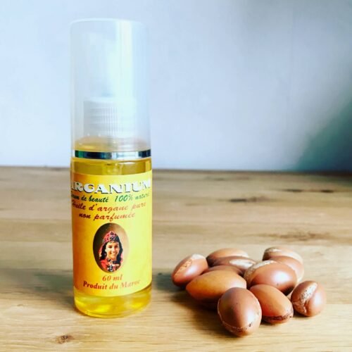 Huile d'Argan Pure 60ml | Soin Naturel Visage, Corps & Cheveux