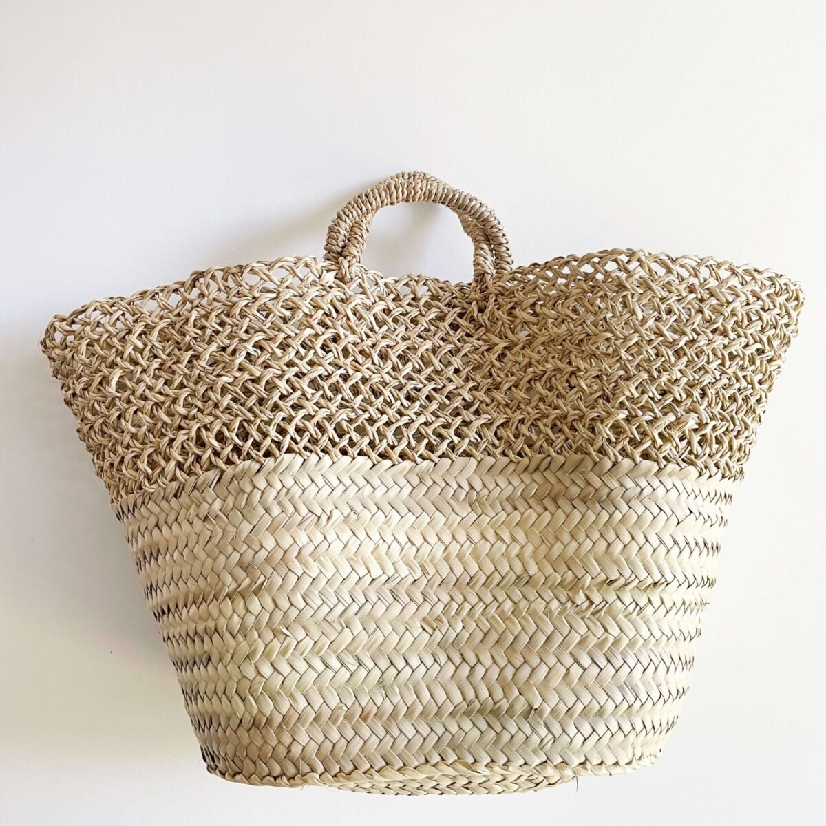 Panier en Osier Semi-Ajouré Tilila | 45x32x20 cm