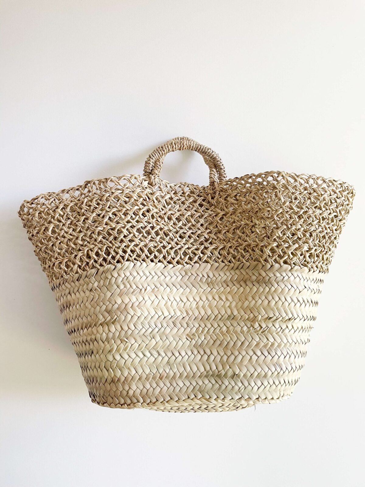 Panier en Osier Semi-Ajouré Tilila | 45x32x20 cm