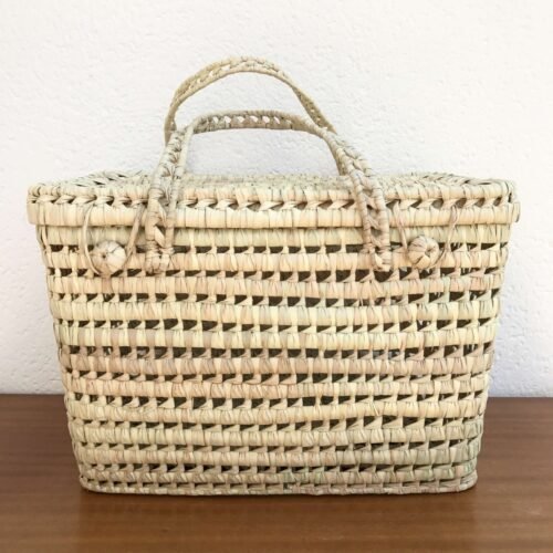 Malle en Osier Artisanale | 50x33x35 cm
