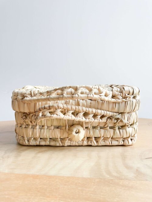 Petite Valisette en Osier Artisanale | Rangement Déco