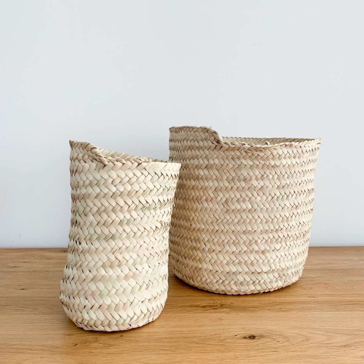 Panier à poser en osier