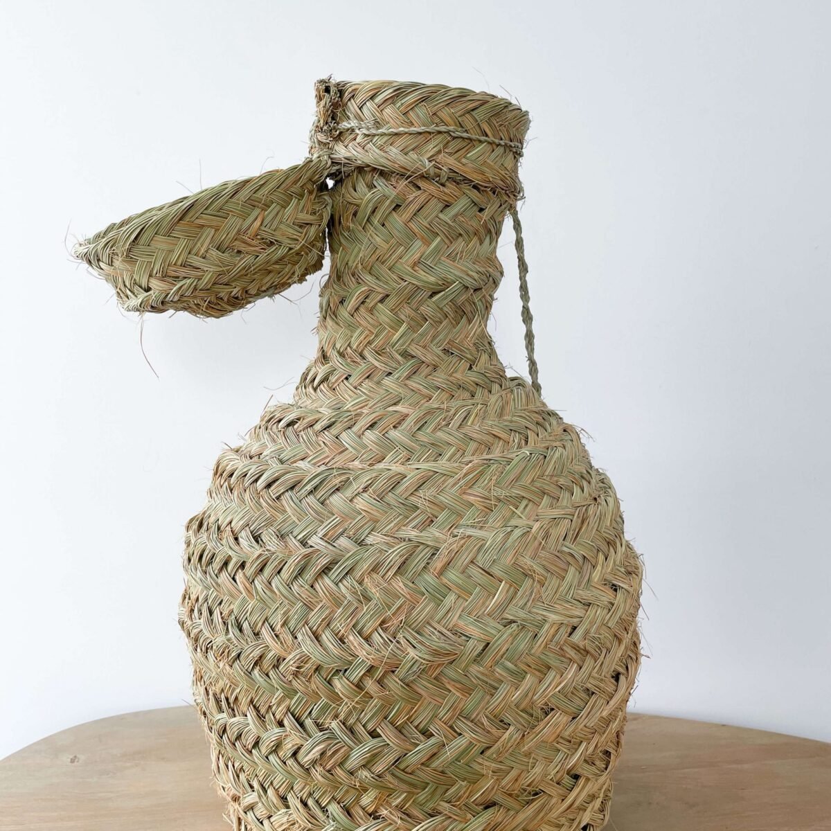 Vase Osier Fleurs Séchées