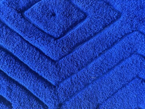 Tapis Berbère Bleu Majorelle | 255x170cm | Laine Naturelle Fait Main