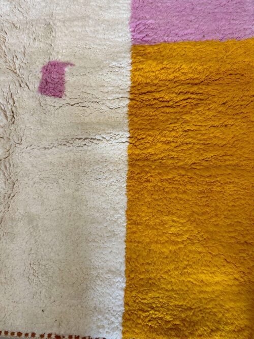 Tapis Berbère Laine Naturelle Grand Format | 268x180cm | Fait Main
