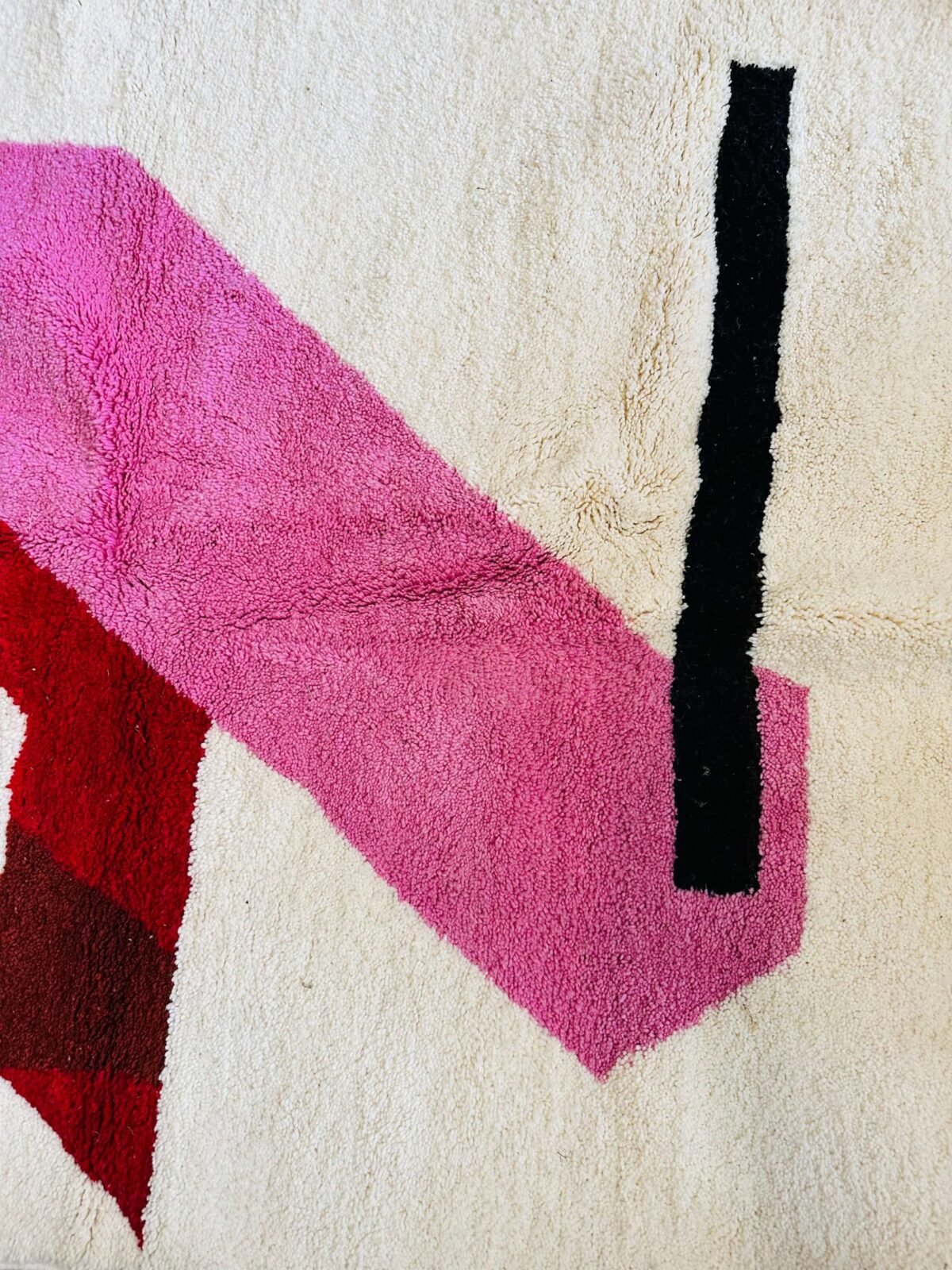 Tapis Berbère Beni Ouarain Authentique | 264x179 cm | Laine Naturelle