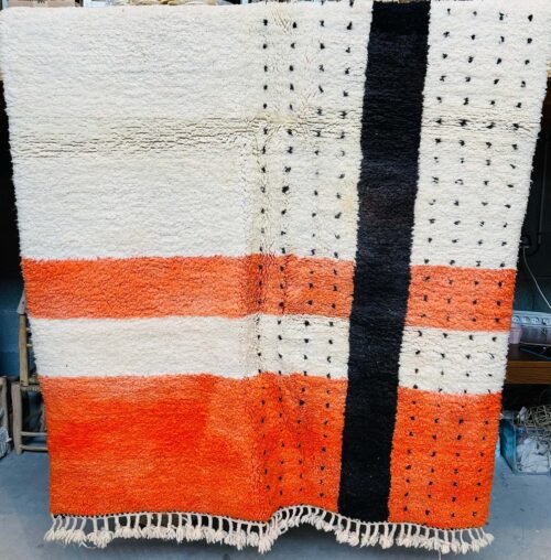 Tapis Berbère Laine Chaleureux Douillet | 258x160cm | Fait Main