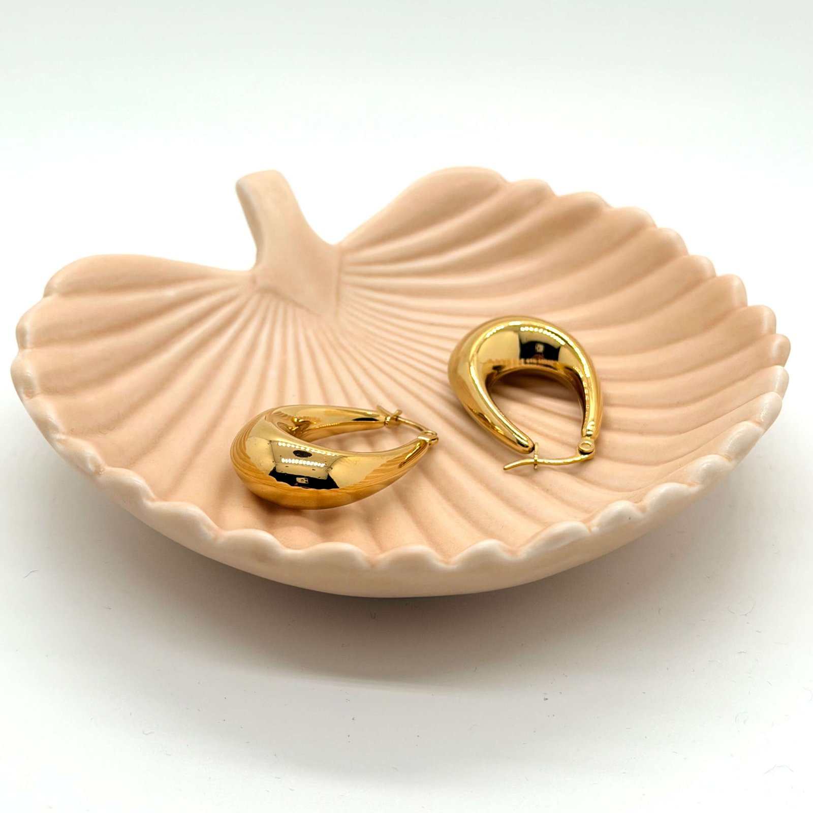 Boucles d'oreilles créoles lisses