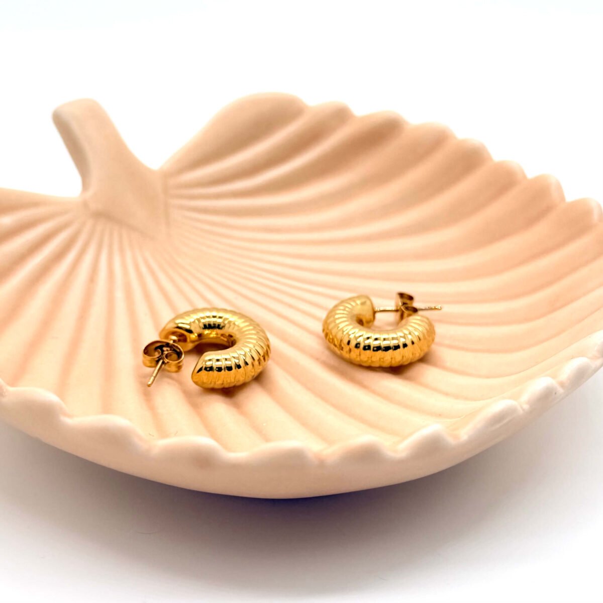 Boucle d'oreille CREOLEN dorées