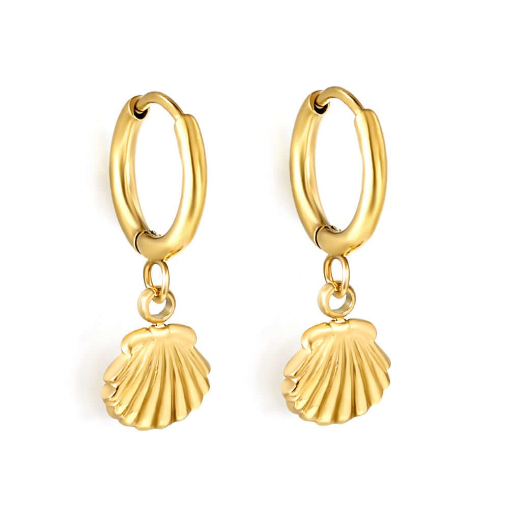 Boucles d'oreilles Coquillage