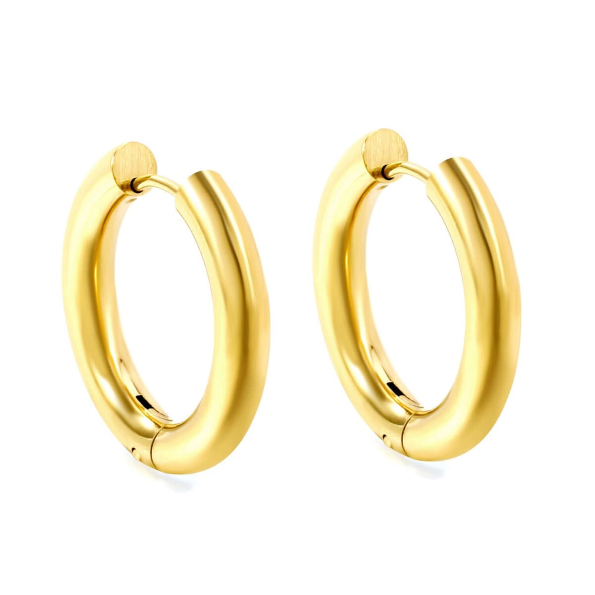 Boucles d'oreilles Cercle Doré
