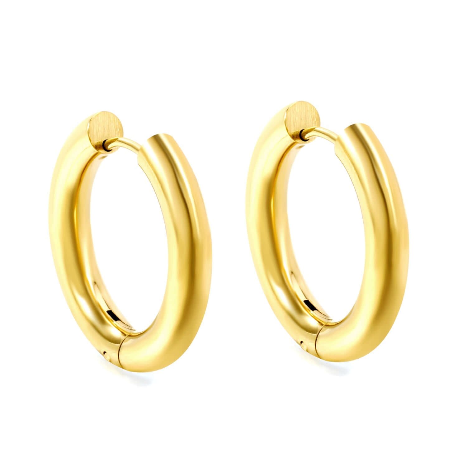 Boucles d'oreilles Cercle Doré