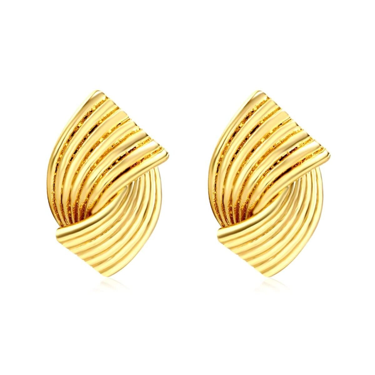 Boucles d'oreilles Doubles incurvées