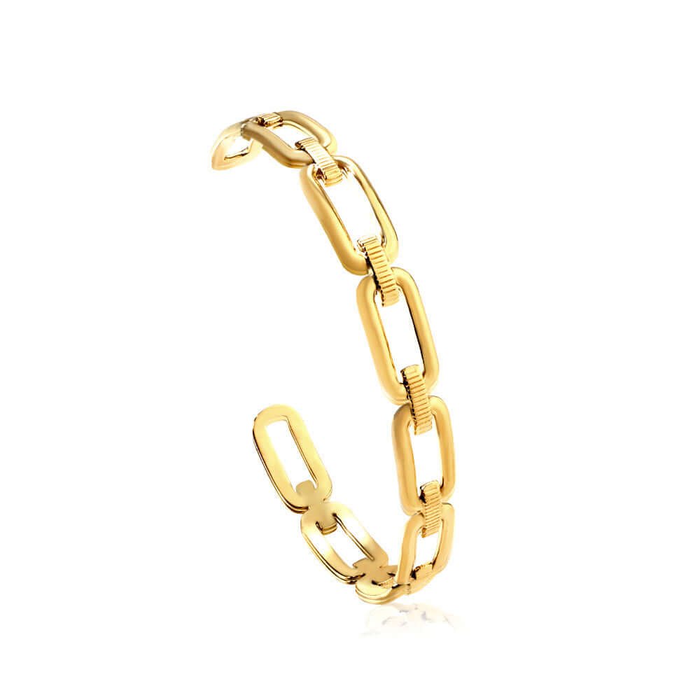 Bracelet Rigide a chaine avec Ouverture