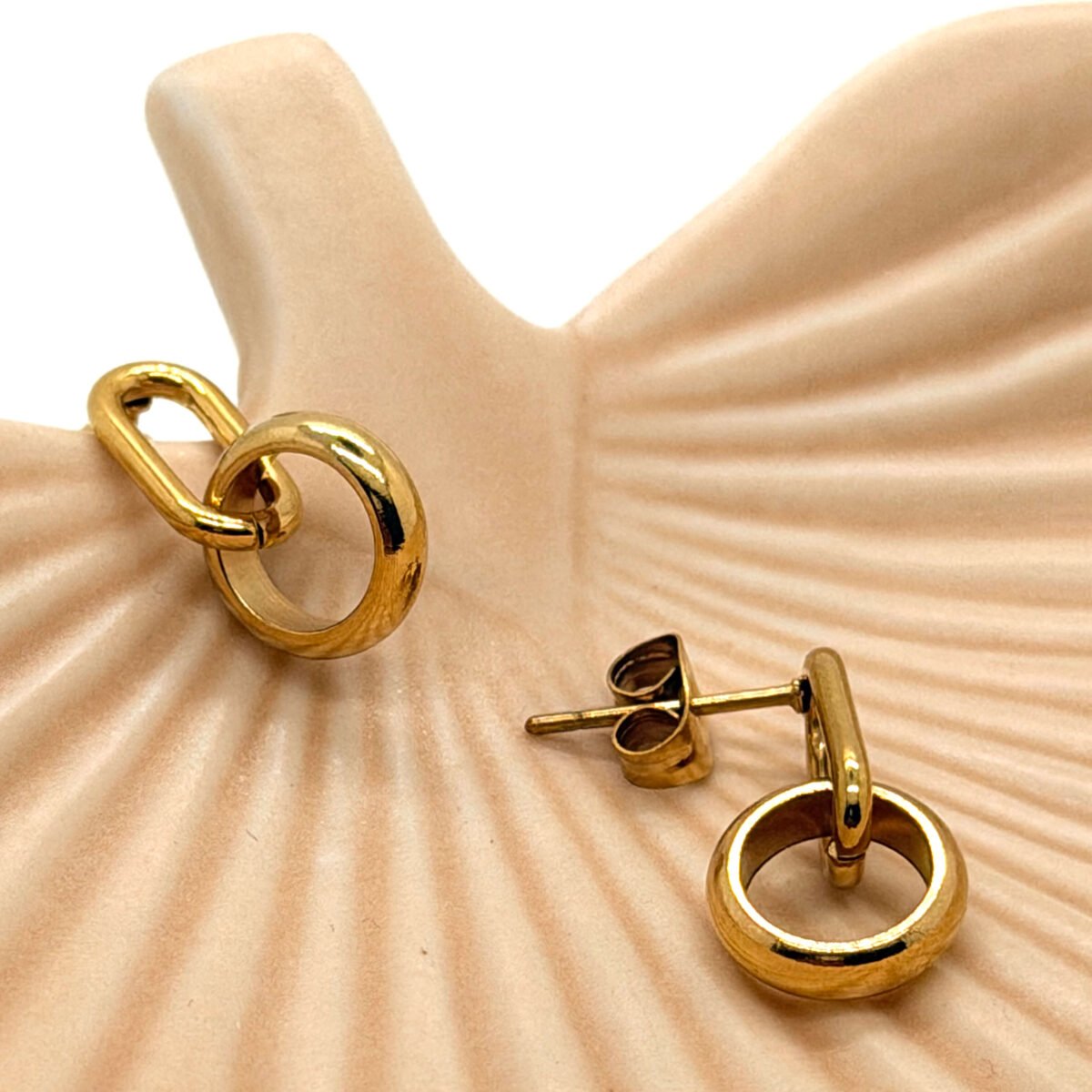 Boucles d'oreilles a Pendentif Géométriques