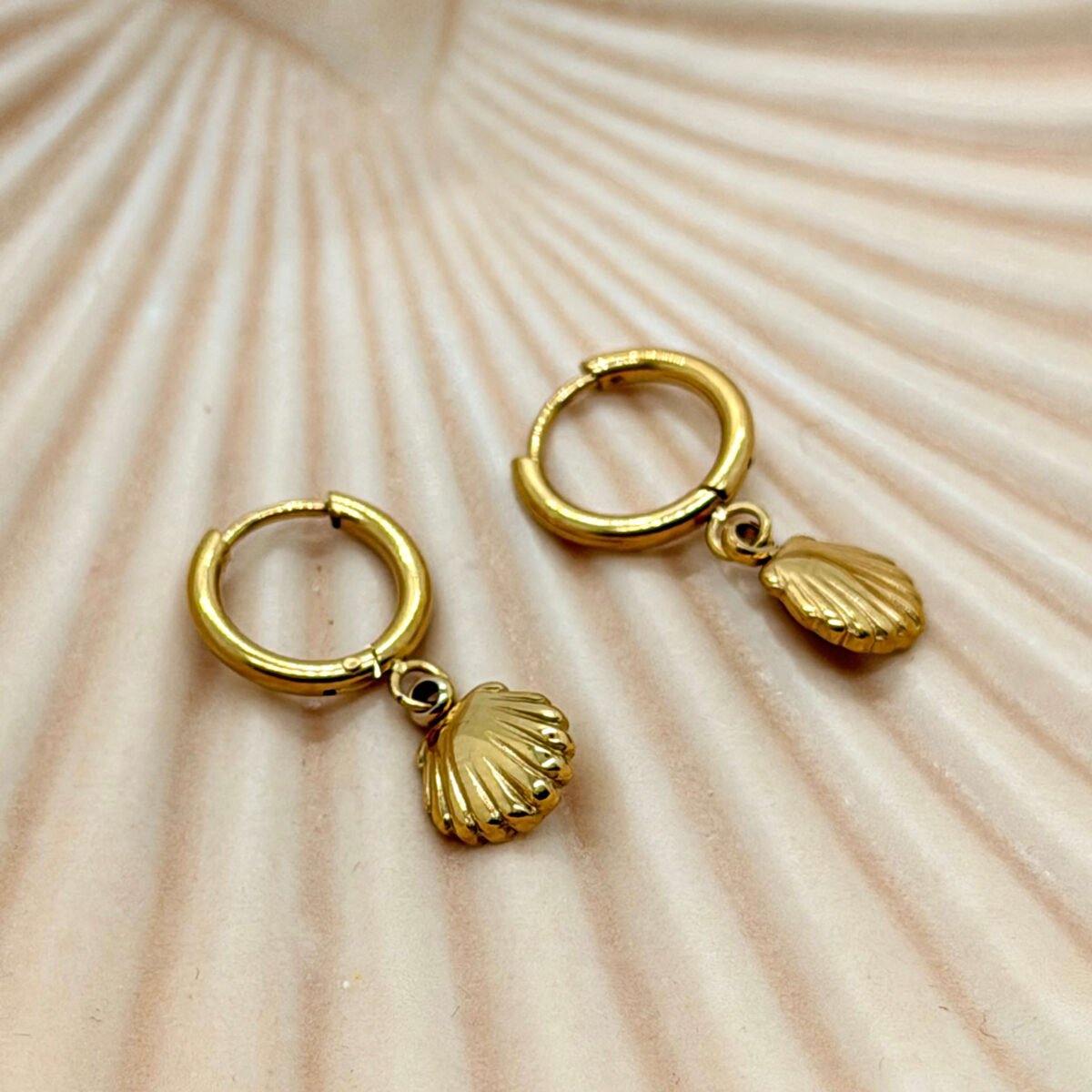 Boucles d'oreilles Coquillage